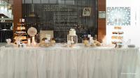 Dessert table set up in Gransberg Community Room