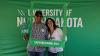 The UND Alumni Association & Foundation had a special tailgating tent to celebrate milestone grads 