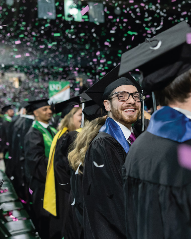 UND Commencement Ceremony Celebration