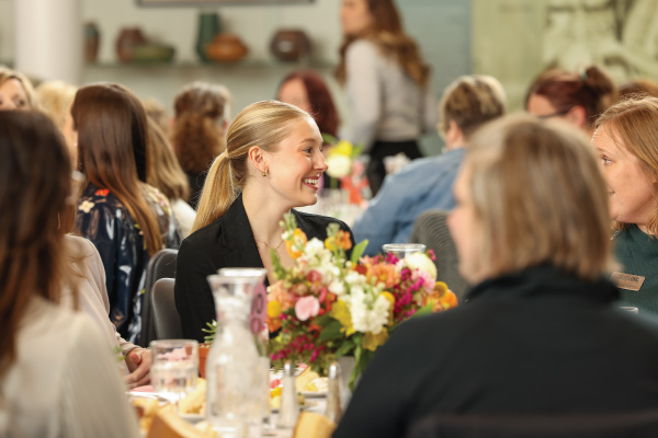 Attendees at Women for Philantrophy event