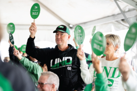 Champions Club tailgate