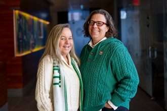 Bridget Brooks and Jody Little