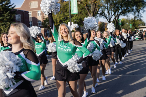 UND Cheerleaders