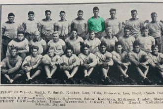 UND Football Team from the 1920s