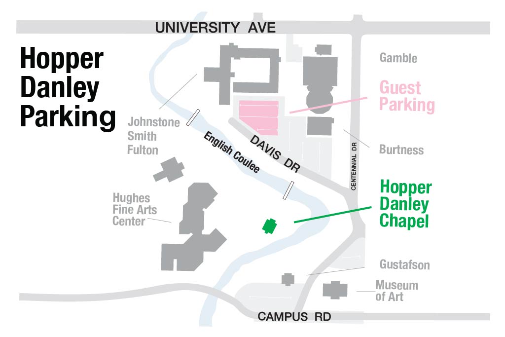 Hopper-Danley Parking Map