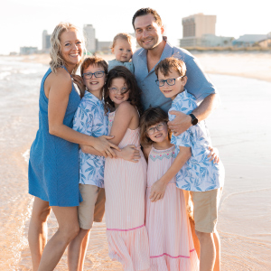 Wanner Family on the beach