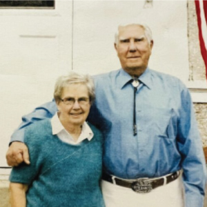 Marjorie Coenen and Jay Rice