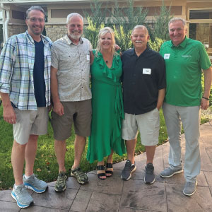 Cindy Klug, Chris Mussman, Dale Lennon, Roger Thomas, and Bubba Schweigert