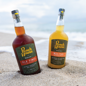 bottles in sand