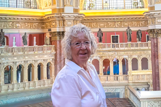 Author Barbara Varberg Solberg, ’69, ’72