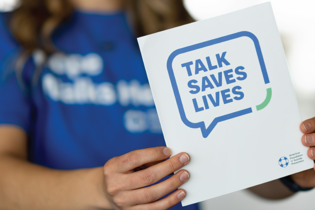 Talk Saves Lives Poster
