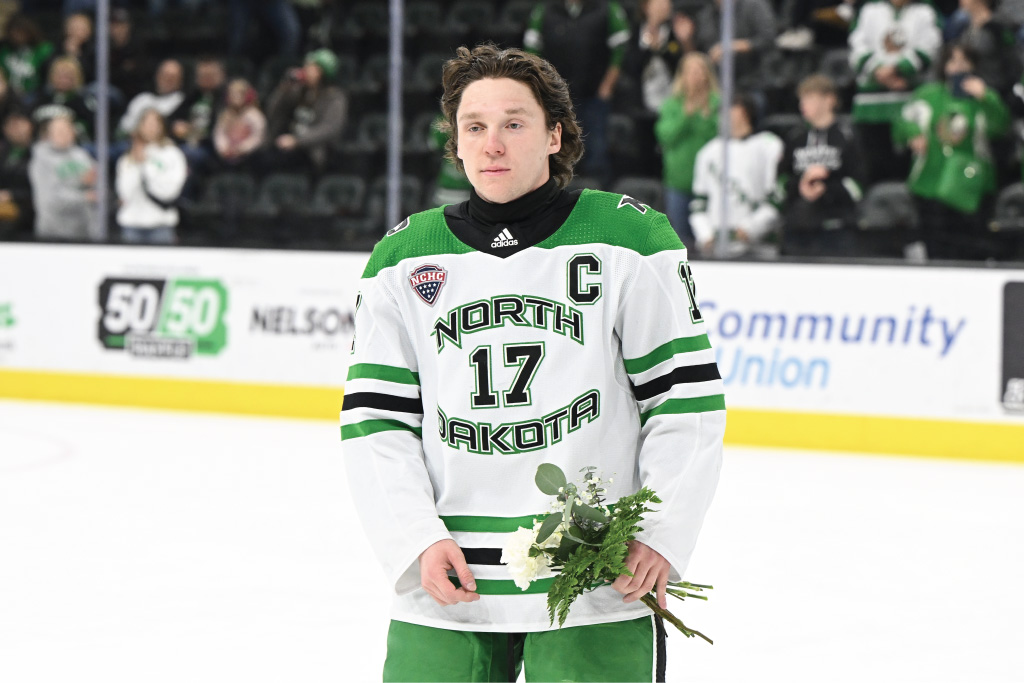 riese gaber at center ice