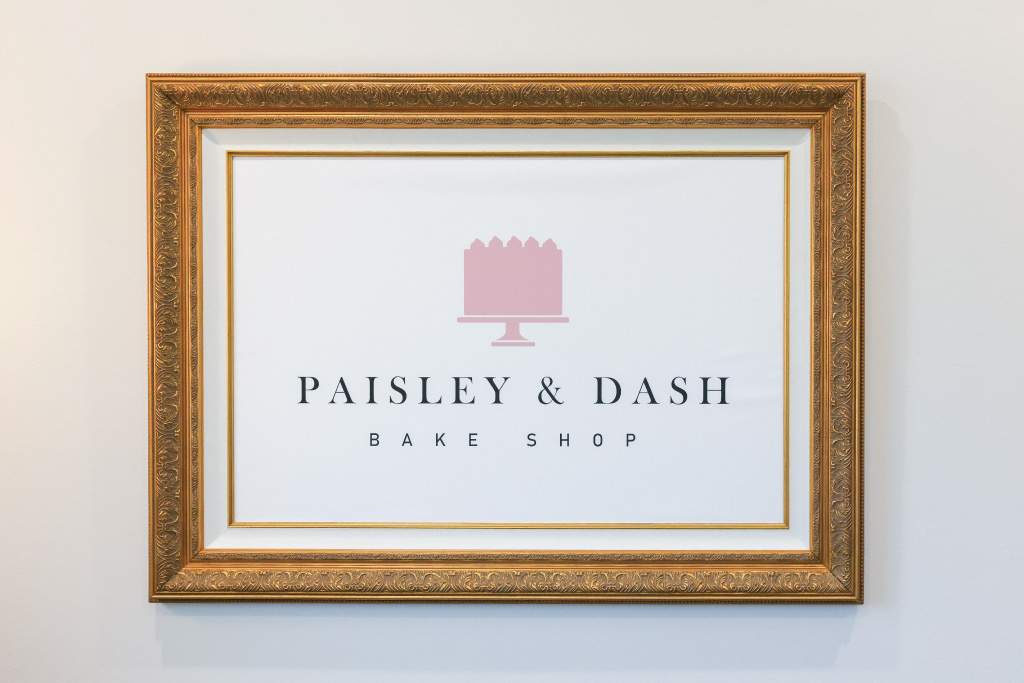 Paisley & Dash Bakery Sign 