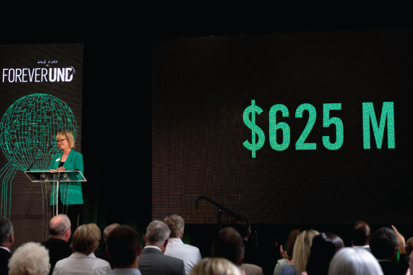 DeAnna Carlson Zink Speaking at Campaign Relaunch