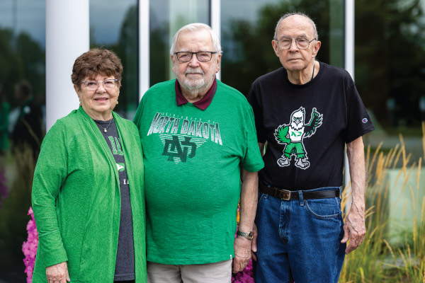 Dean, Karen and David Schroeder