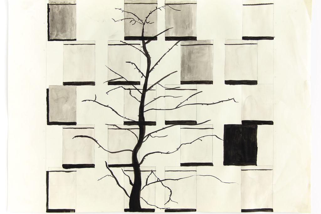 Grant Dosser's tree art