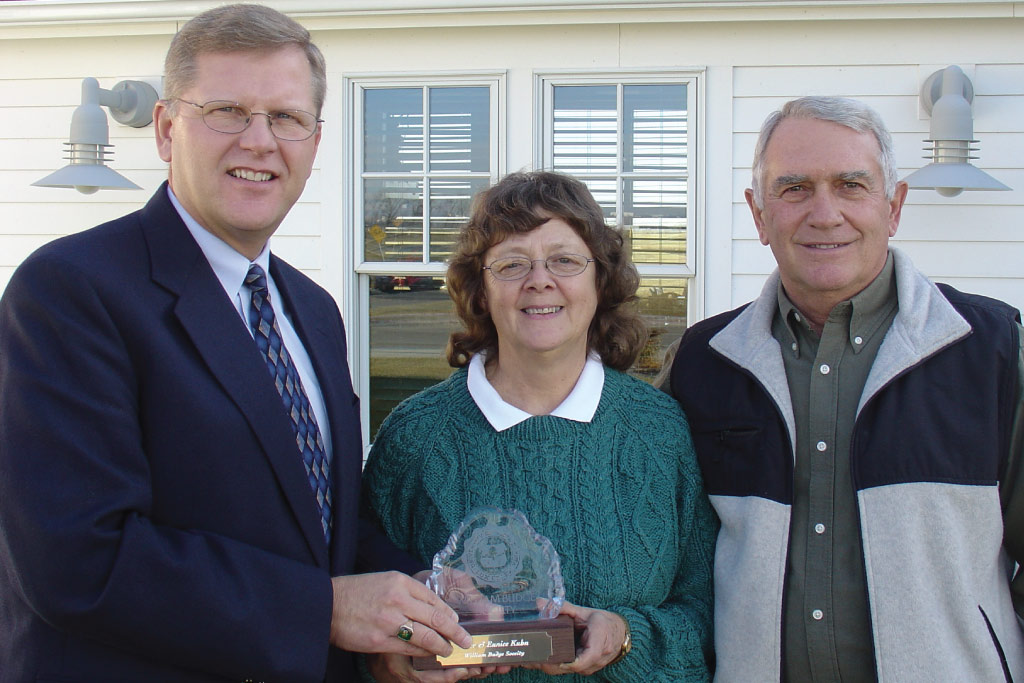 Pete and Eunice award