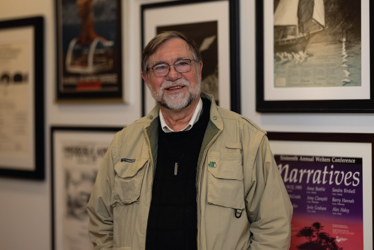 Sam Johnson in Merrifield Hall