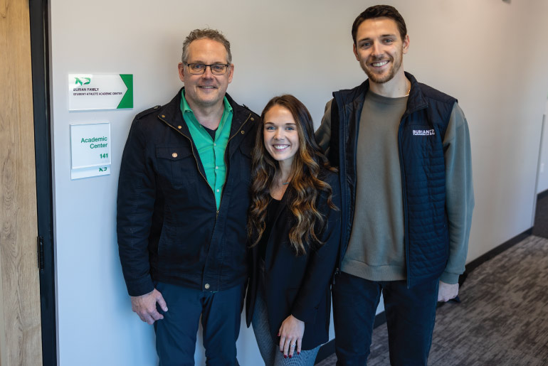 Steve burian and his family