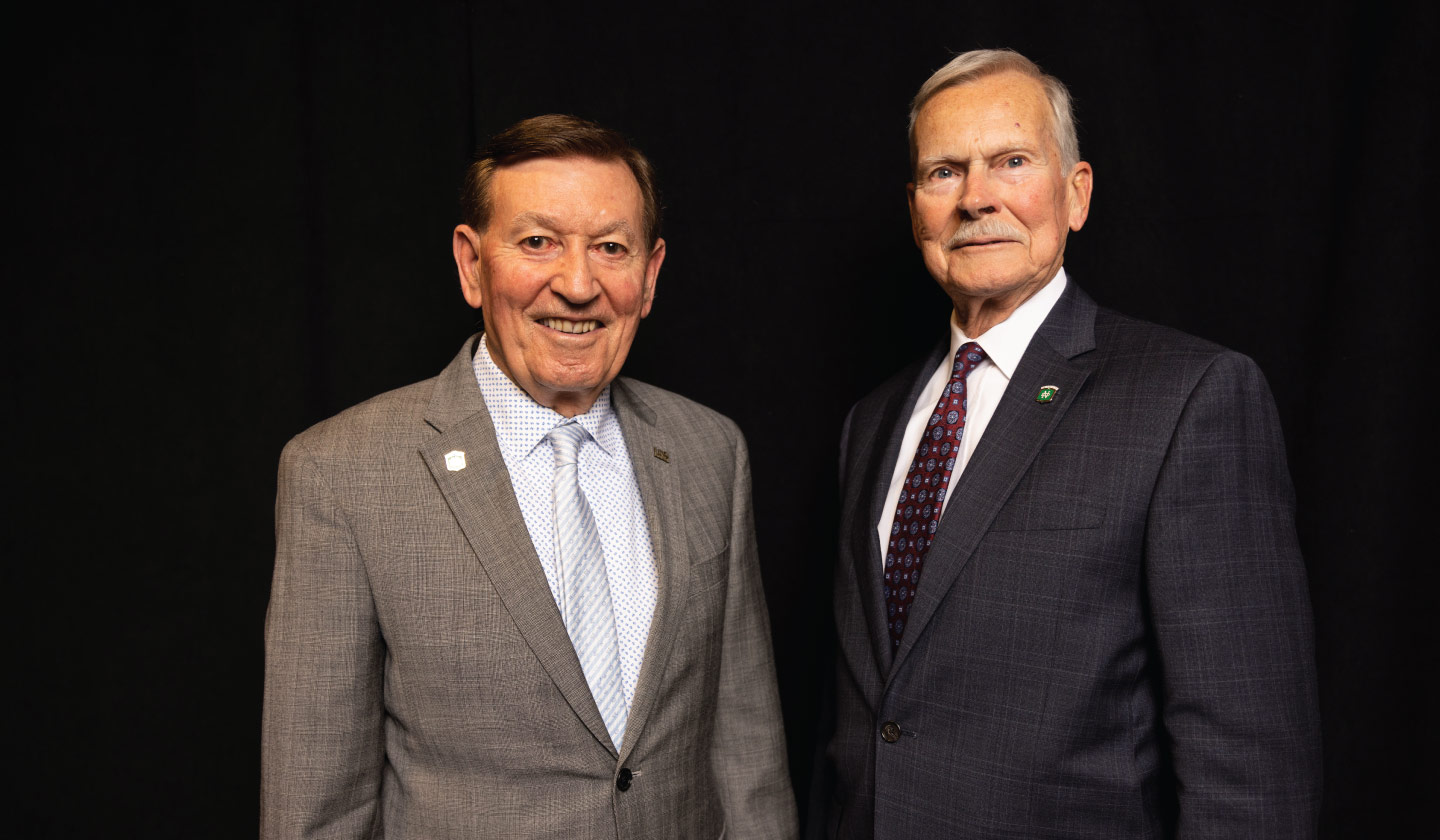 Terry Severson and Mike Lodoen