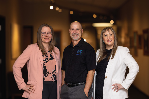 Amy Whitney, Eric Ripley and Tiffany Ford